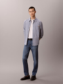 Buy [37.5 Denim Technology] 바디 바이 스트레치 진 in color Mid Blue