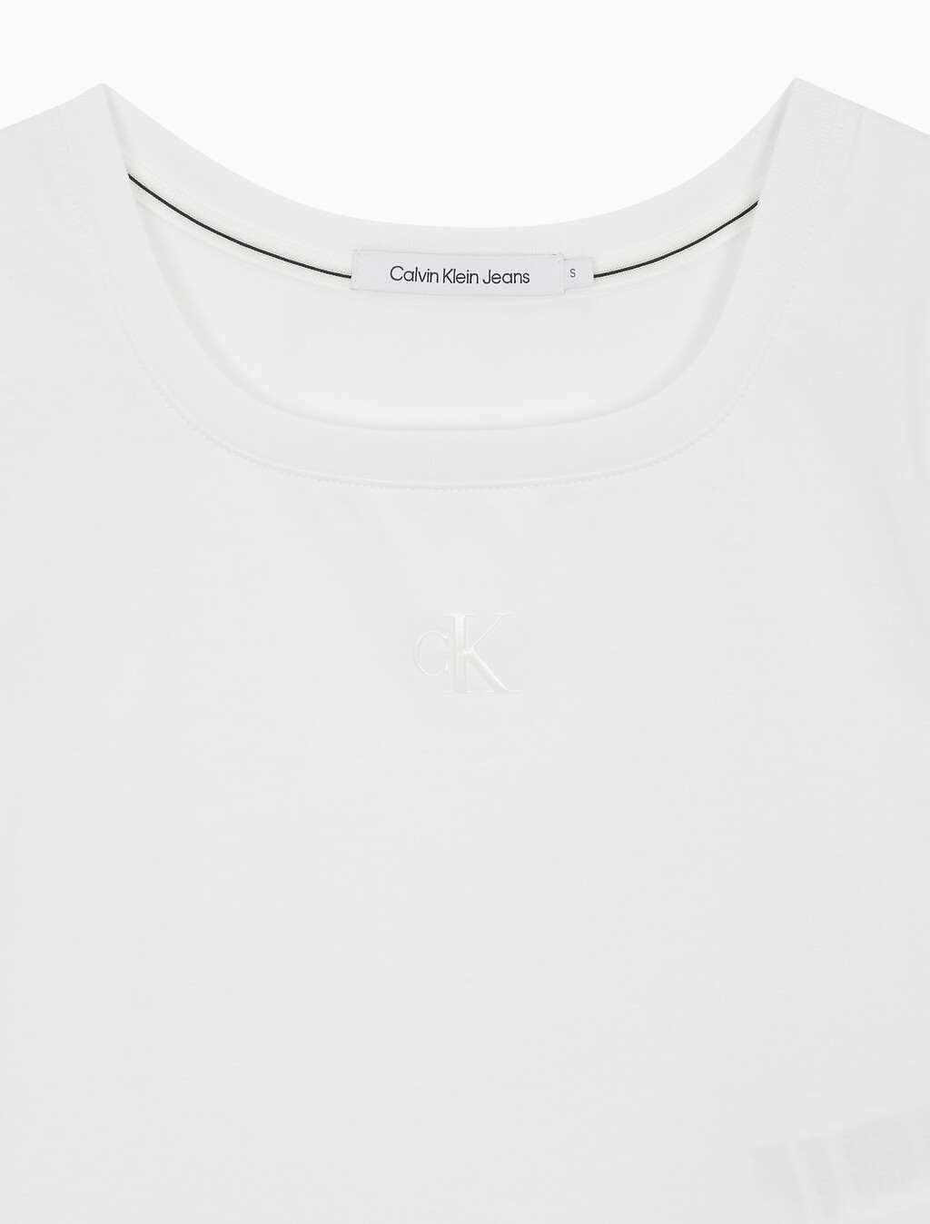 Buy 여성 쿨링 로고 베이비 티셔츠 in color BRIGHT WHITE