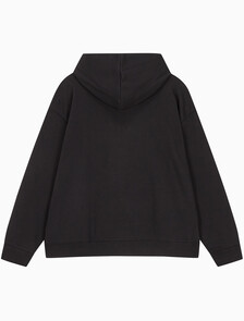 Buy 남성 릴렉스핏 스탠다드 로고 후드 티셔츠 in color BLACK BEAUTY