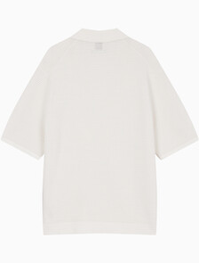 Buy 남성 이지핏 테크 니트 폴로 반팔 스웨터 in color TOFU