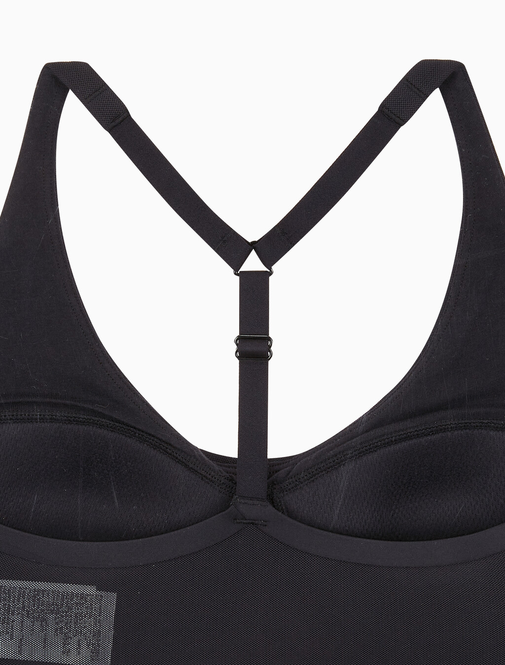 Buy 여성 하이서포트 CK 스포츠 브라 in color BLACK