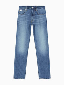 Buy 남성 어센틱 스트레이트핏 라이트블루 데님 in color CHALKY BLUE