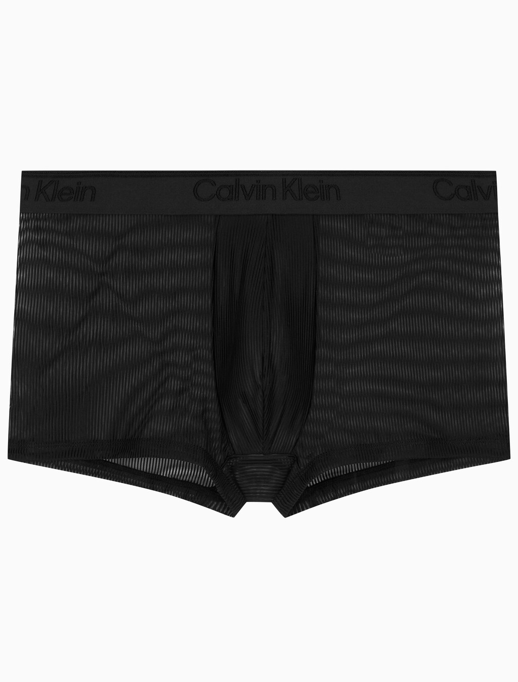 Buy 남성 CK 블랙 시어 립 트렁크 in color BLACK