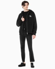 Buy 남성 바디핏 스트레치 블랙 데님 in color WASHED BLACK LOGO LACE