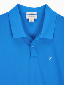 Buy 모노그램 피케 폴로 티 in color FRENCH BLUE