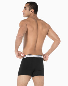 Buy 남성 코튼 스트레치 버라이어트 3PK 트렁크 in color BLACK