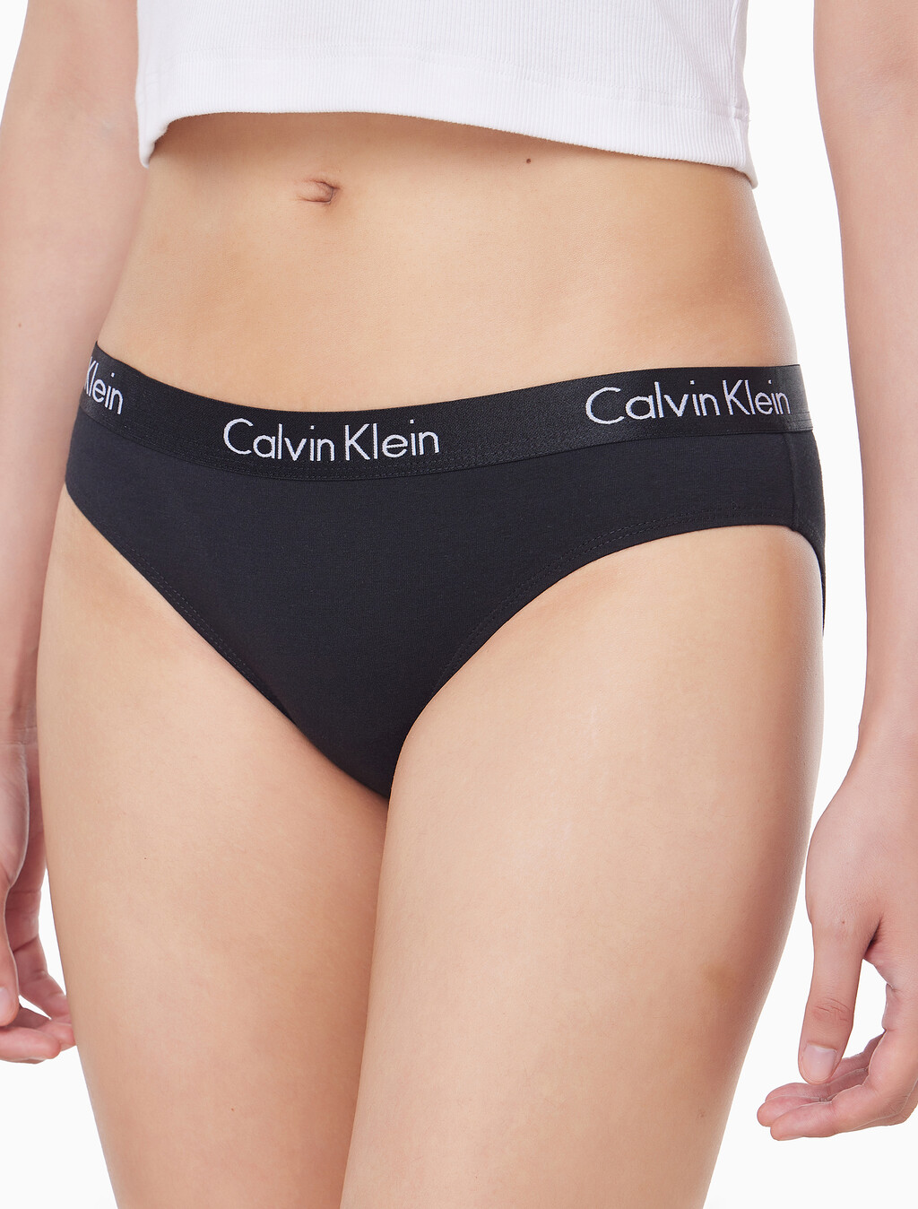 Buy 여성 모티브 코튼 3PK 비키니 in color BLACK/WHITE/GREY HEATHER