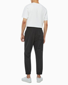 Buy 남성 사이즈 지퍼 조거 팬츠 in color CK BLACK