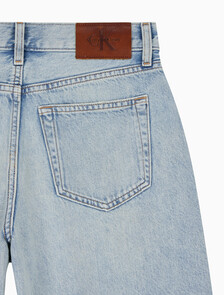 Buy 여성 텐셀 데님 롱쇼츠 in color Blue