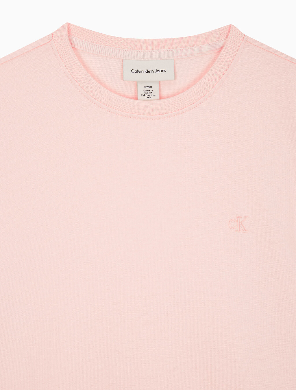 Buy 여성 아카이브 저지 크루넥 반팔 티셔츠 in color CLOUD PINK