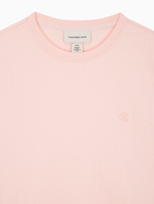 Buy 여성 아카이브 저지 크루넥 반팔 티셔츠 in color CLOUD PINK