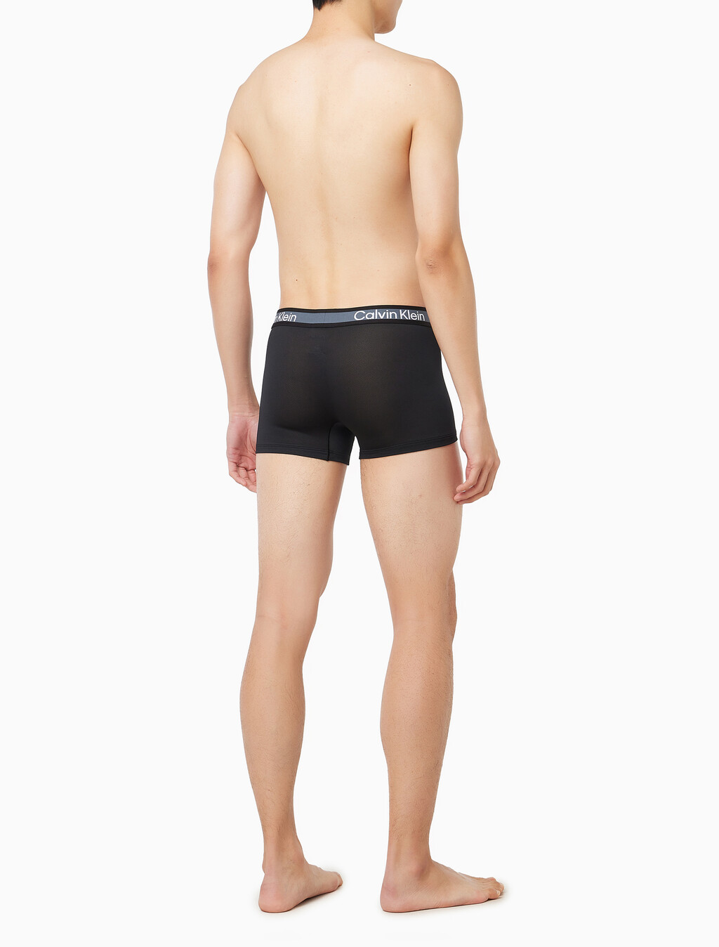 Buy 남성 아이콘 엑티브 메쉬 트렁크 in color BLACK