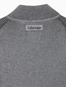 Buy 여성 L/S 풀 집업 스웨터 in color Grey