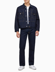 Buy 남성 유틸리티 데님 자켓 in color CK RAW SELVEDGE