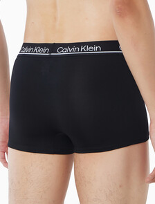Buy 남성 CK 마이크로 플러스 로우 라이즈 드로즈 3PK in color Black / Black pattern / Grey