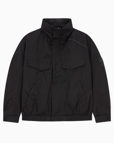 Buy 남성 리트렉터블 후드 필드 자켓 in color CK BLACK