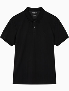 Buy 남성 레귤러핏 피케 폴로 쿨링 반팔 티셔츠 in color BLACK
