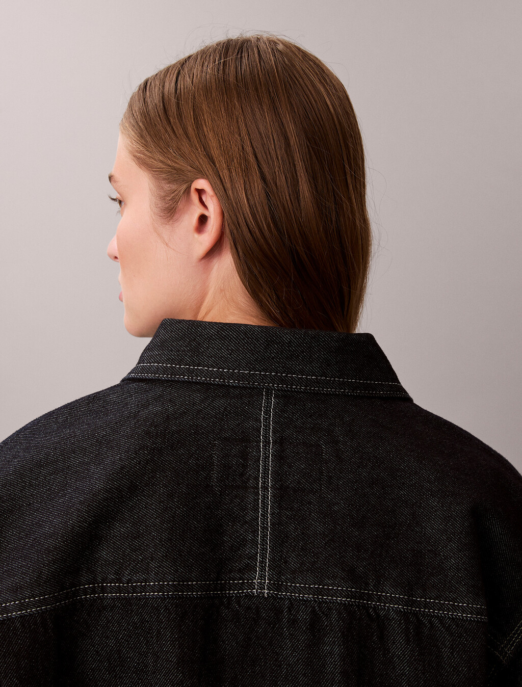 Buy 여성 워크웨어 CK 로고 데님 자켓 in color Rinse