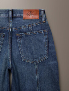 Buy 여성 릴렉스 배럴 데님 in color NAVY HORIZON