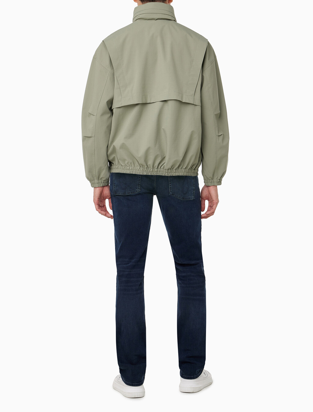 Buy 남성 릴렉스핏 패커블 후드 테크 자켓 in color KHAKI