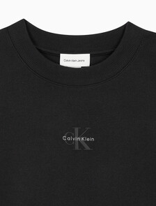Buy 여성 모노그램 베이비 반팔 티셔츠 in color BLACK