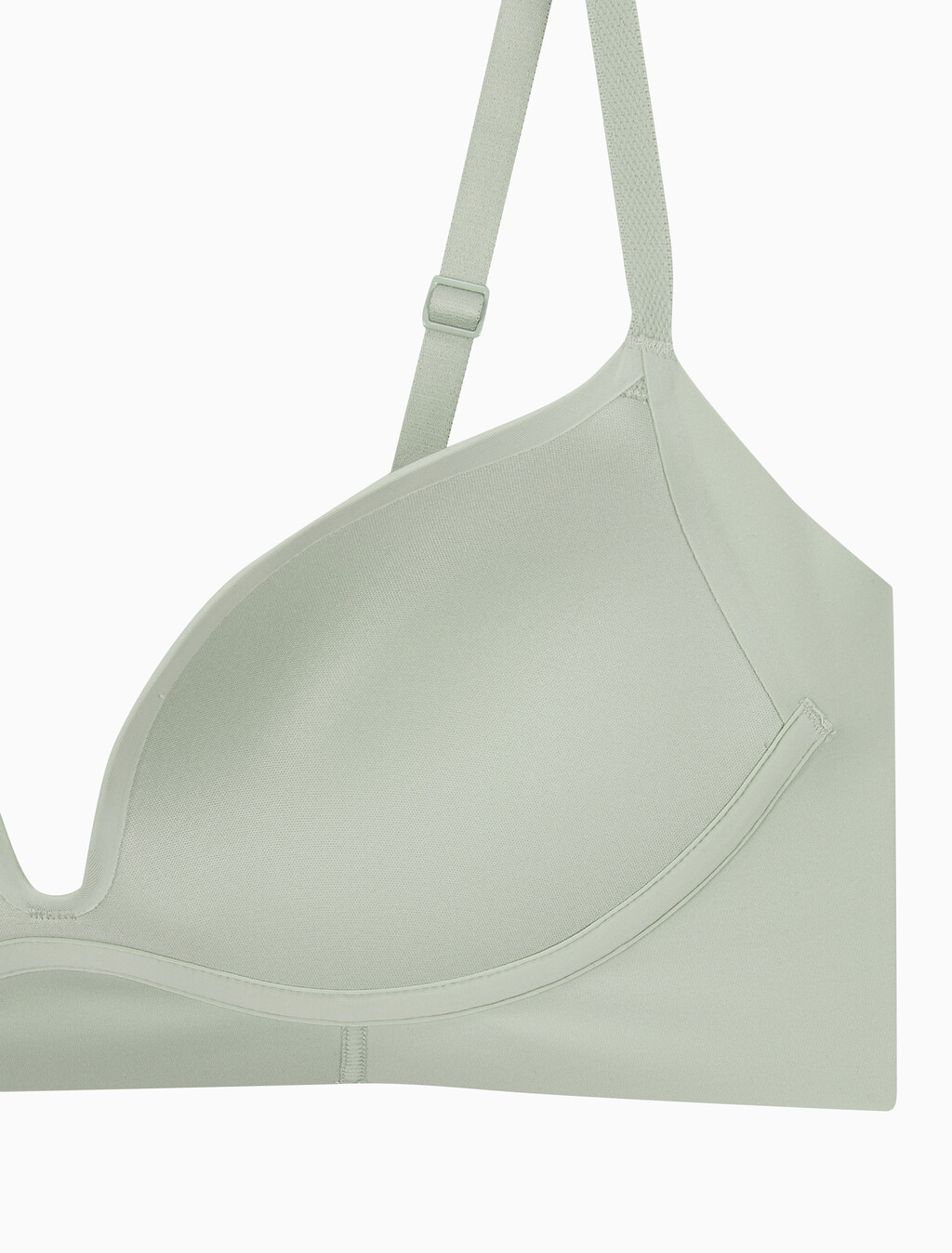 Buy 여성 인비져블 테일러드 NSE AF 푸쉬업 브라 in color MISTY SAGE