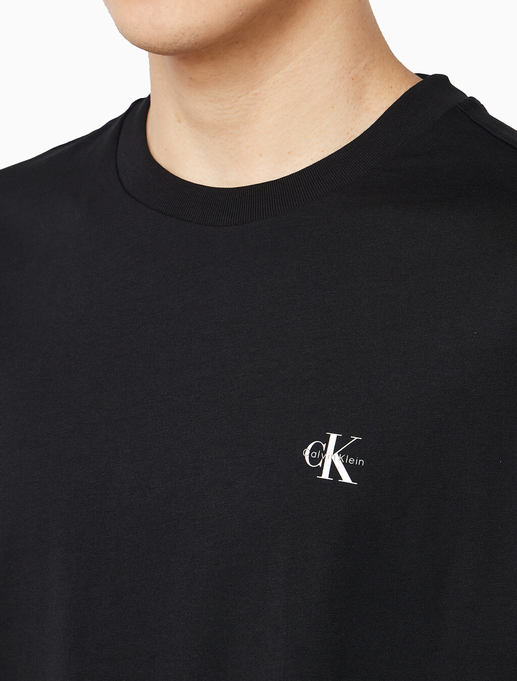 Buy 2PACK 모노그램 로고 반팔 티셔츠 in color Black / White