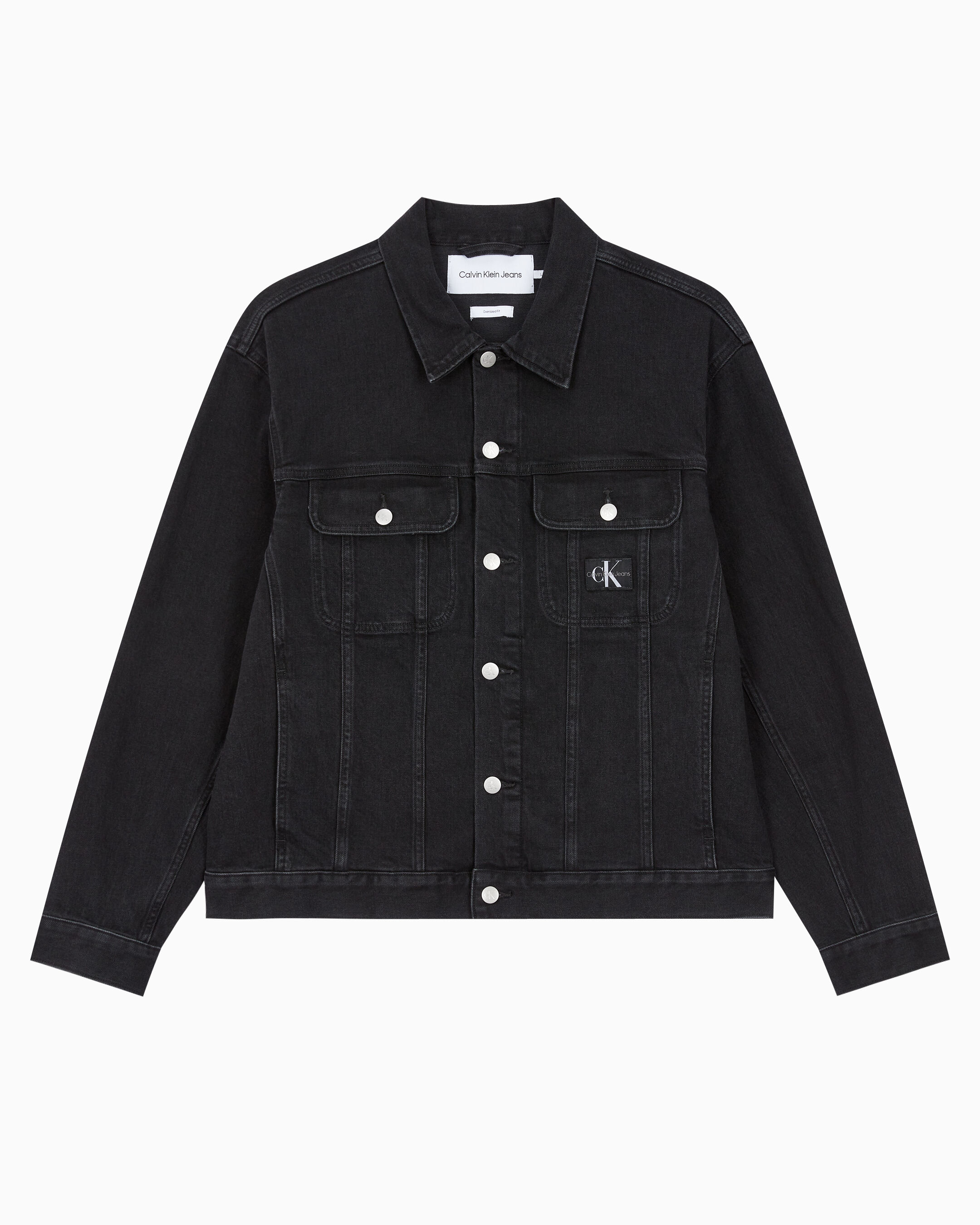 남성 레귤러 90'S 데님 자켓 | black | Calvin Klein Korea