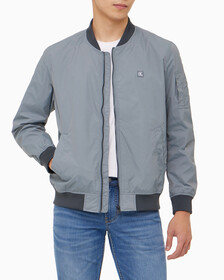 Buy 남성 나일론 보머 재킷 in color OVERCAST GREY