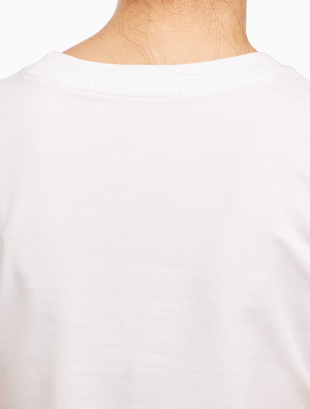 Buy 여성 슬림핏 베이비 크롭 반팔 티셔츠 in color BRIGHT WHITE