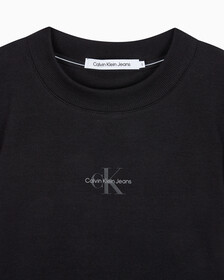 Buy 여성 모노그램 베이비 티셔츠 in color CK BLACK