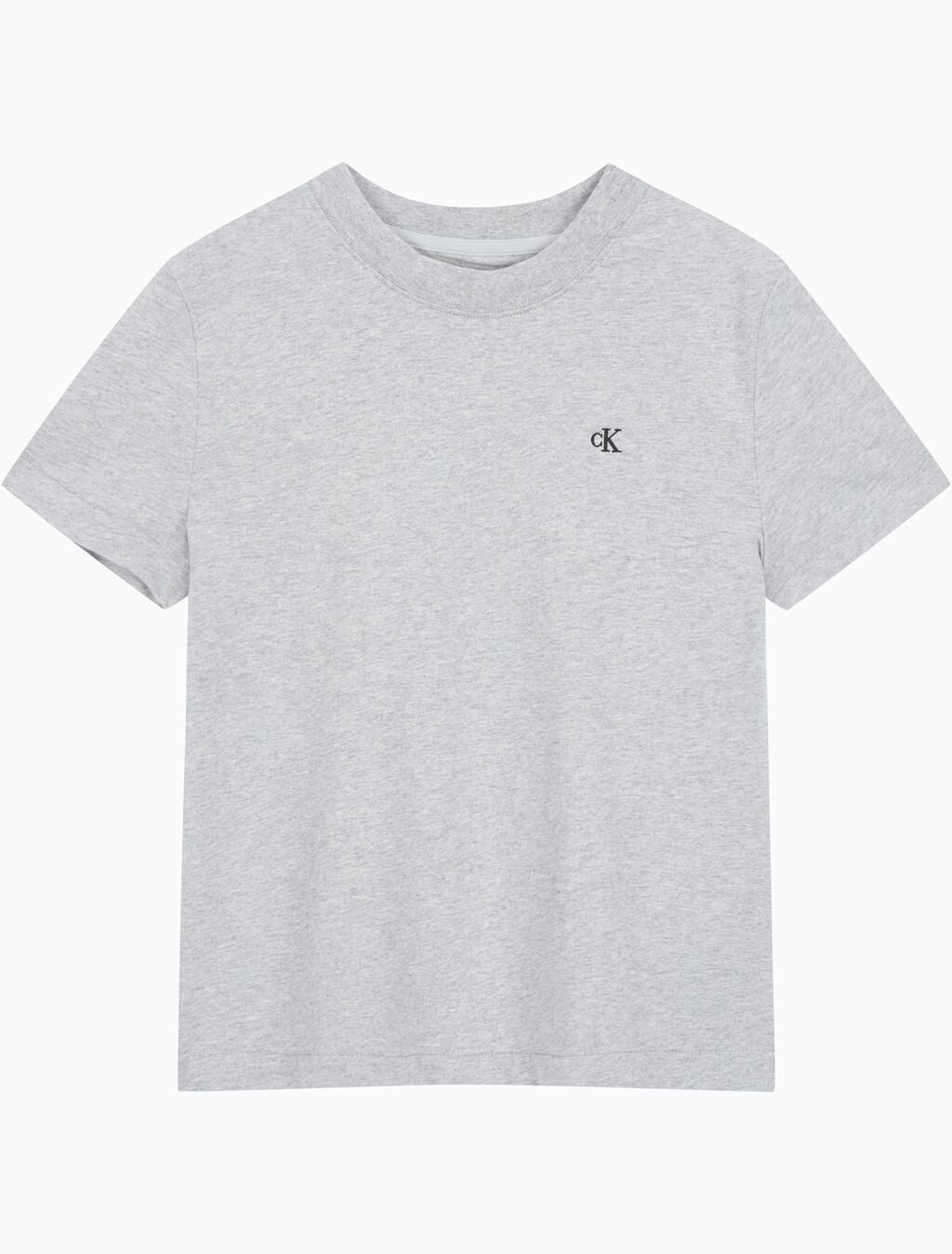 Buy 여성 릴렉스핏 아카이브 로고 크루넥 반팔 티셔츠 in color GREY HEATHER