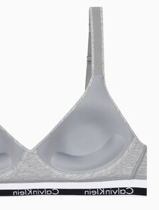 Buy 여성 모던 코튼 리프트 브라렛 in color GREY HEATHER