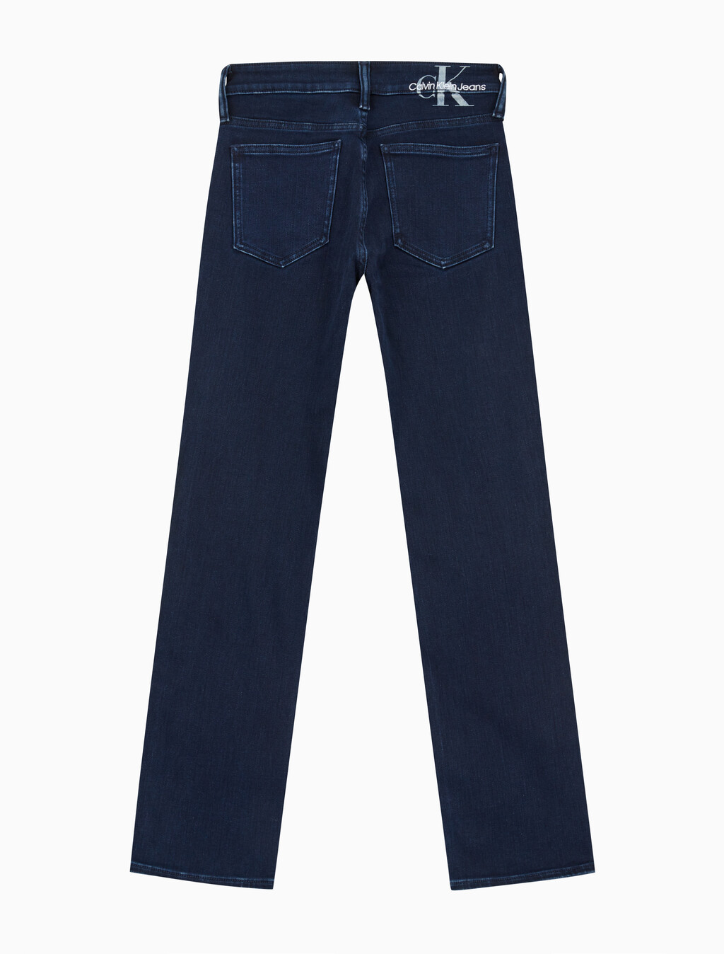 Buy 여성 하이라이즈 슬림 스트레이트핏 기모 블루블랙 데님 in color BLUE BLACK HANGER LOOP