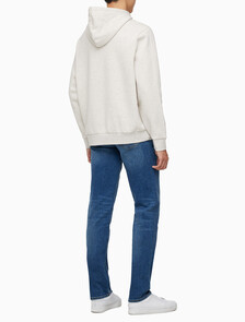 Buy 남성 바디핏 미드블루 이탈리안 데님 in color MID BLUE BACK EMBRO