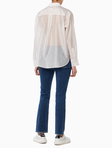 Buy 여성 릴렉스 셔츠 in color Sand White