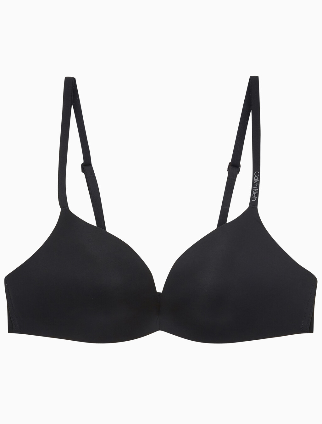 Buy 여성 CK 폼 AF 푸쉬업 브라 in color BLACK