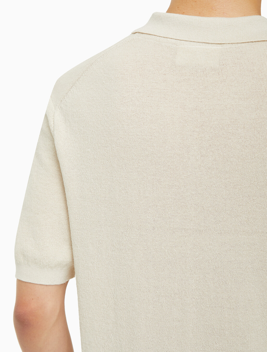 Buy 남성 엠브로이더리 로고 폴로 반팔 스웨터 in color BLUR FLORAL_BLACK