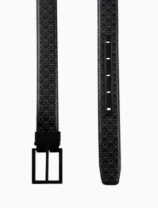 Buy 남성 클래식 스퀘어 버클 32mm 벨트 in color BLACK