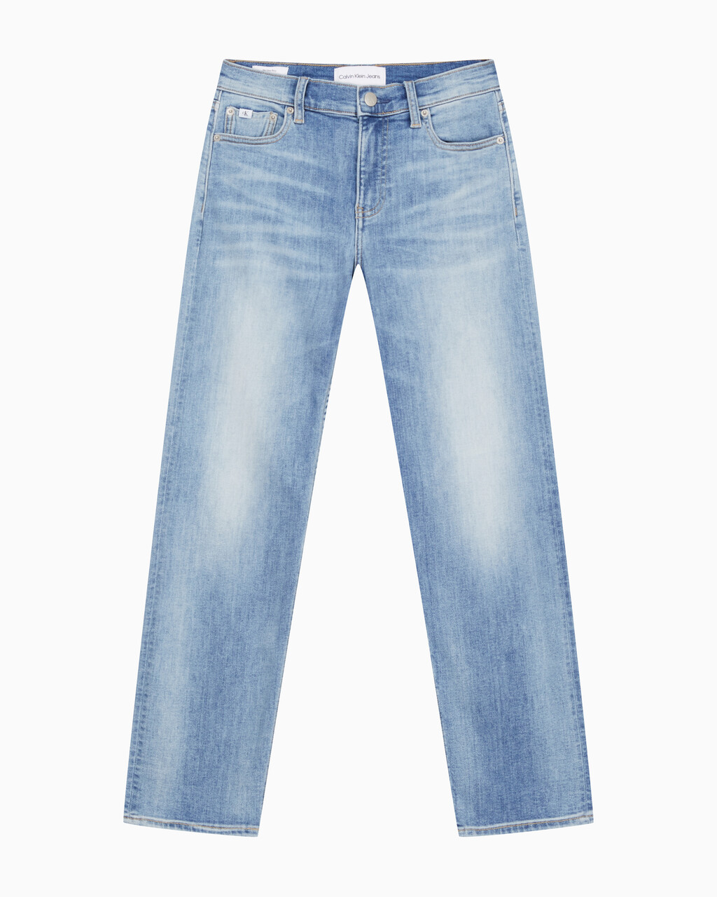 Buy 여성 보이핏 미드블루  데님 in color MID BLUE BACK EMBRO