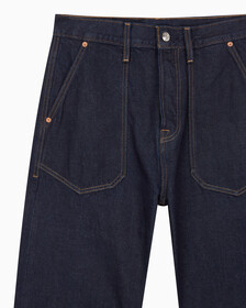 Buy 남성 스트레이트핏 린스 데님 in color CK RAW SELVEDGE