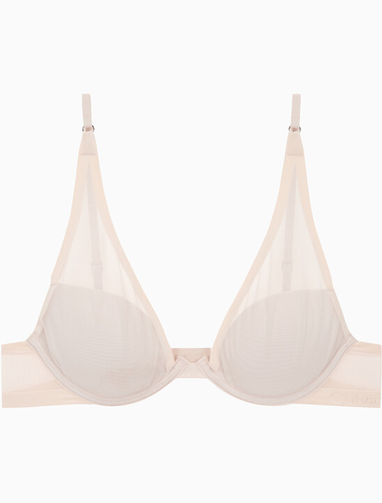 여성 미니멀리스트 메쉬 AF 푸쉬업 브라