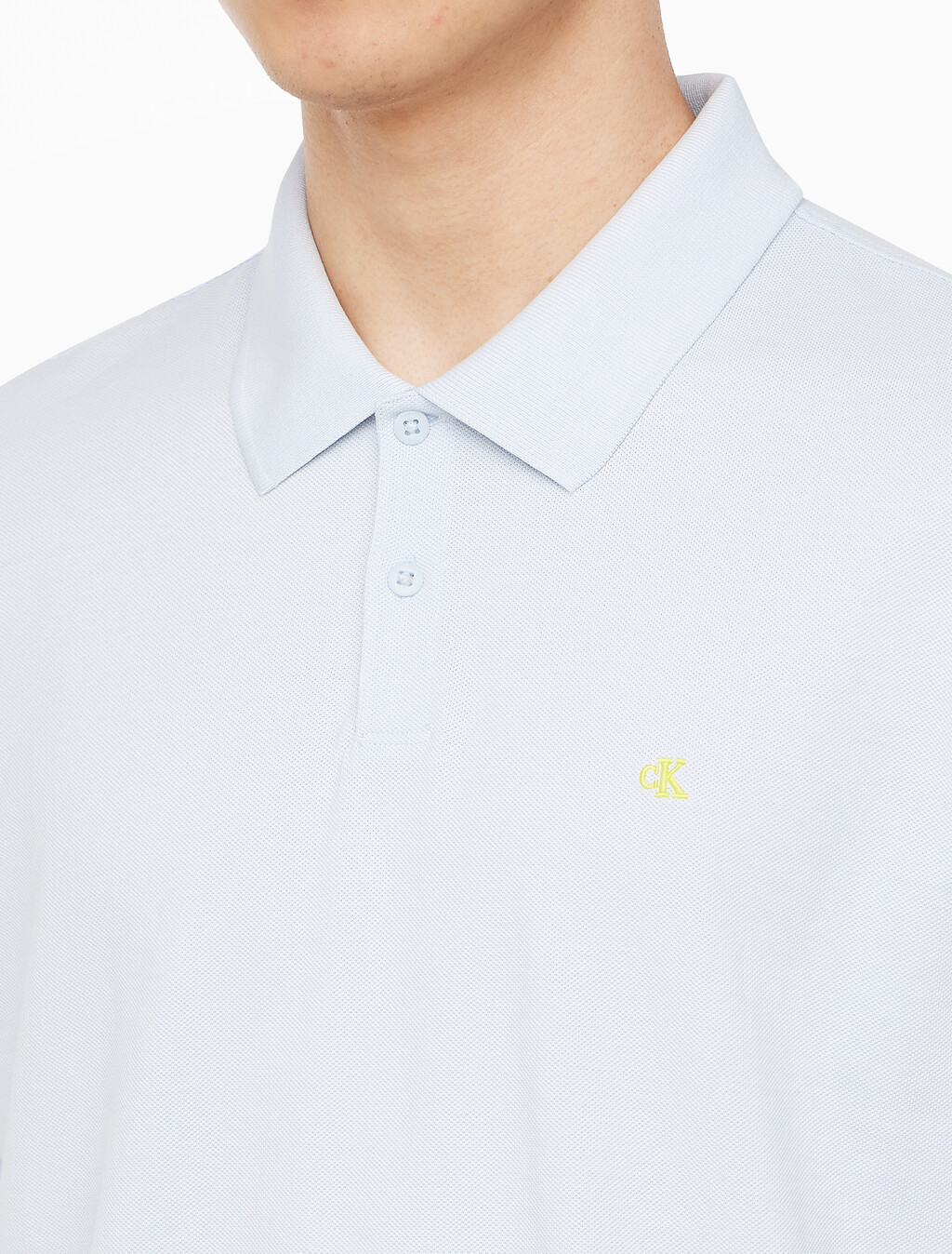 Buy 남성 레귤러핏 피케 반팔 클래식 폴로 티셔츠 in color LIGHT BLUE