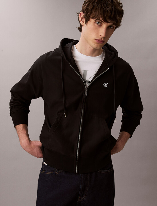 남성 프리미엄 테리 아카이브 후드 집업