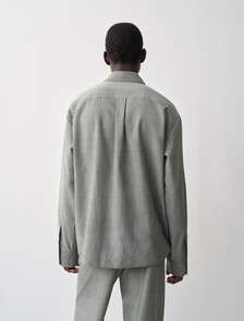 Buy ATLAS MENS WOVEN SHIRTING in color GREY