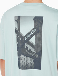 Buy 남성 NYCK 그래픽 반팔 티셔츠 in color HARBOR GRAY