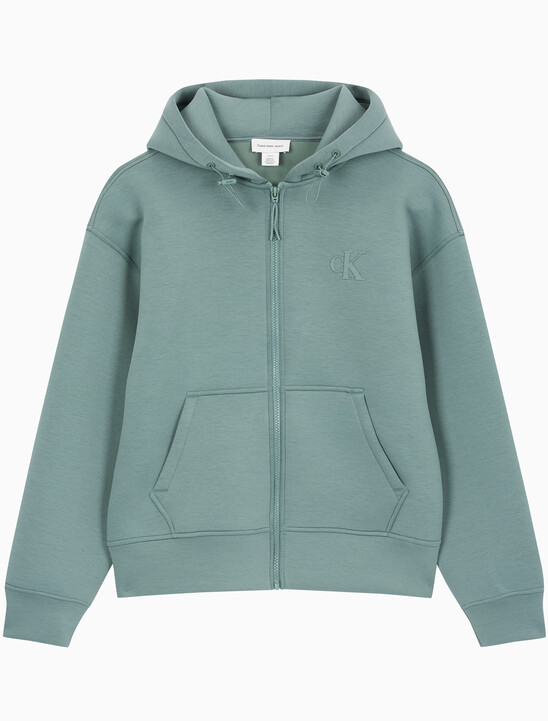 여성 크롭 오버사이즈 스웻셔츠