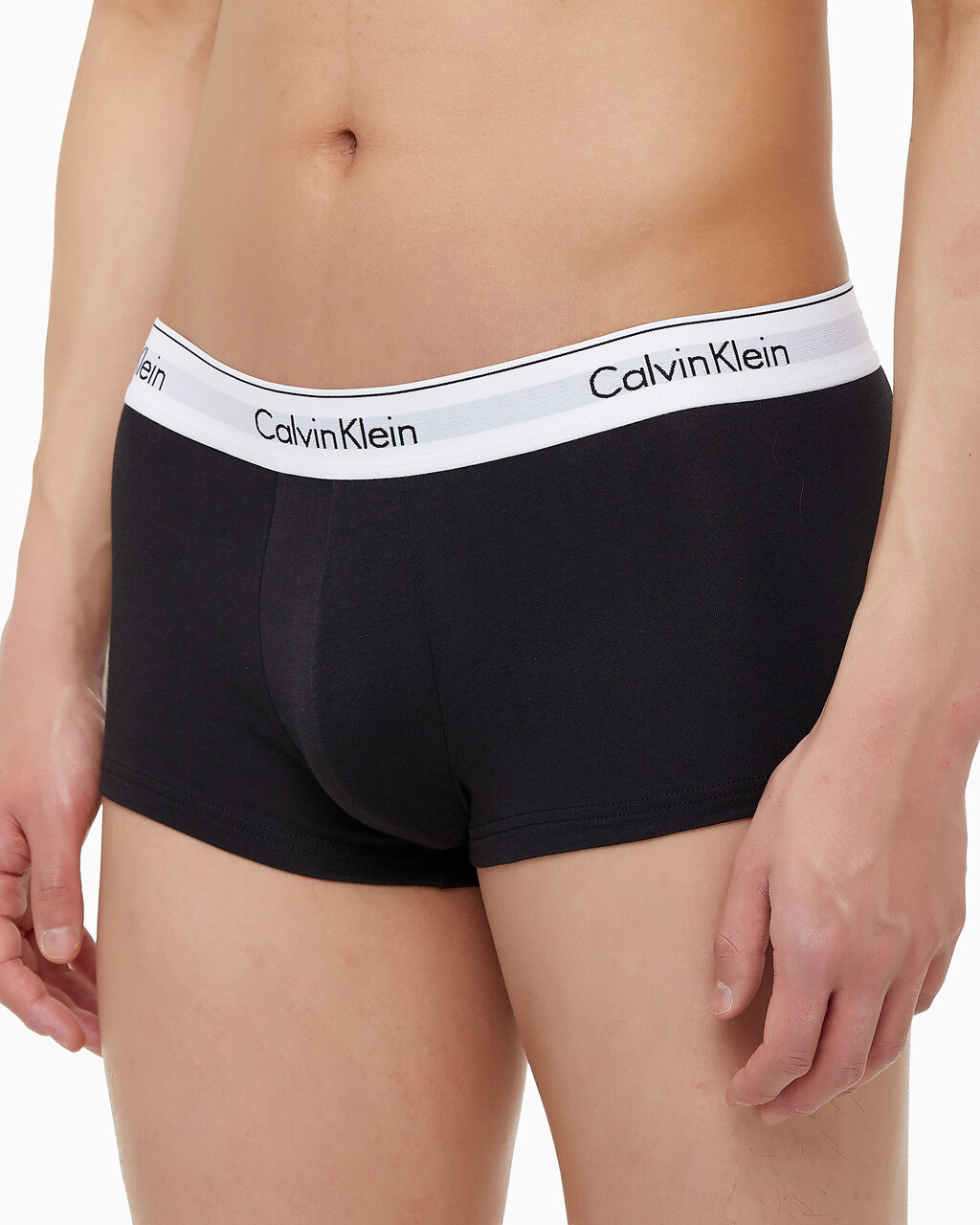 Buy 남성 모던 코튼 스트레치 3PK 트렁크 in color BLUE/GREY/BLACK