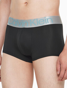 Buy 남성 CK 리컨시더드 스틸 마이크로 로우라이즈 드로즈 3PK in color BLACK