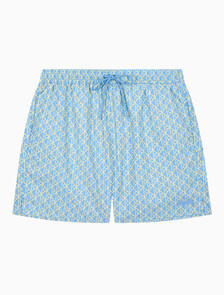 Buy 남성 에센셜 스윔 팬츠 in color Skyblue Print